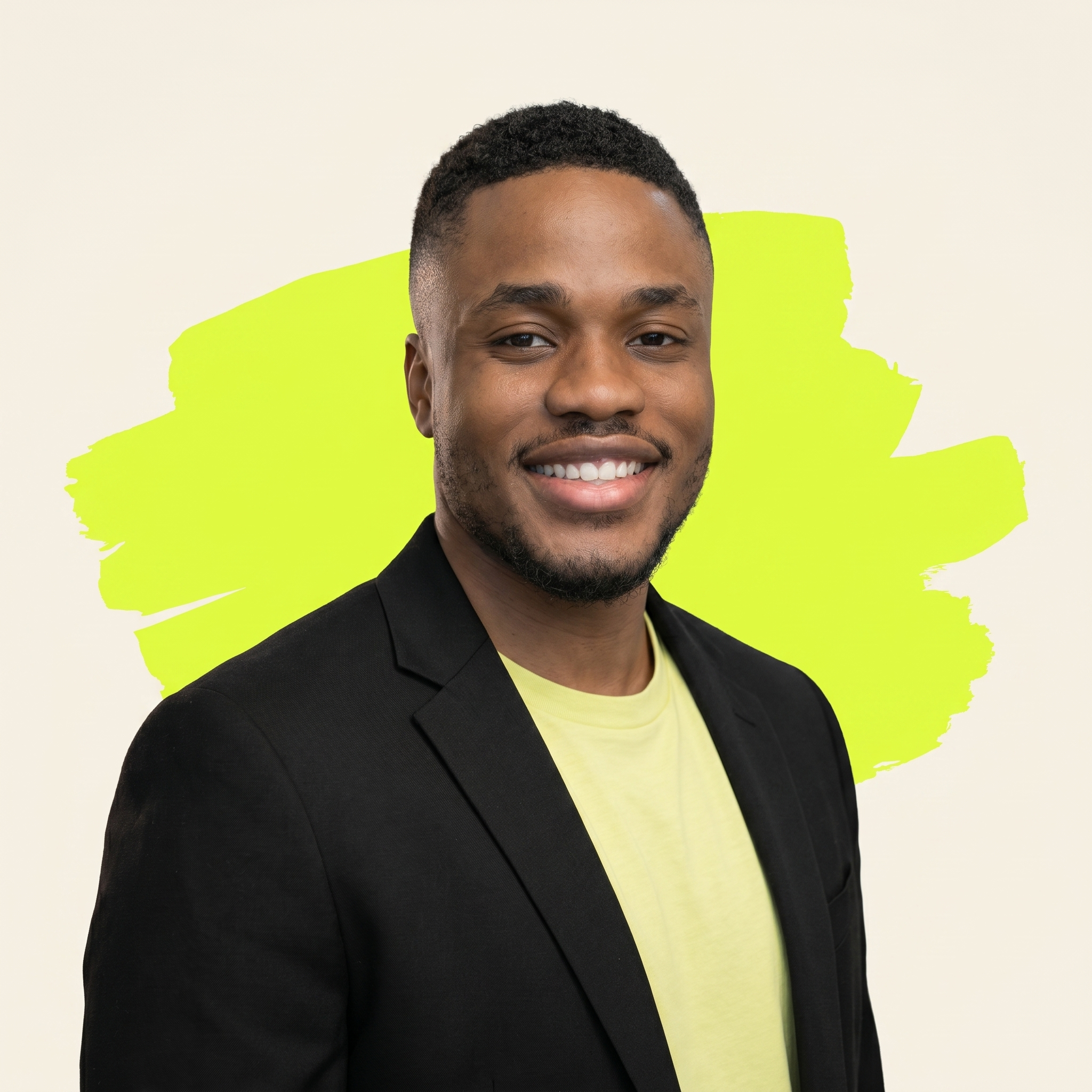 Philip Olaomo, head-and-shoulders portrait.